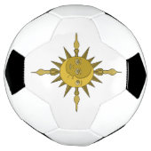 201.太陽と月 サッカーボール (回転)