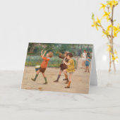 201.子どもたちのバンド | ビクトル・ガブリエル・ギルバート カード (黄色い花)