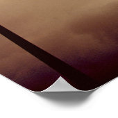 201.孤独なランプの柱 ポスター (角)