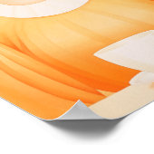 201.孤独な女性のカフェ ポスター (角)