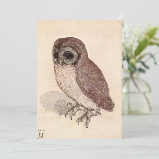 201.小さなフクロウ |アルブレヒト・デュラー (スタンド正面)