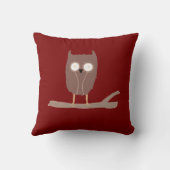 201.小さなフクロウ クッション (裏面)