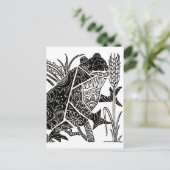 201.小さな歌うカエル ポストカード (スタンド正面)