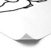 201.小オランダストップ少年がトイレに漏れ ポスター (角)