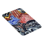 201.工場と橋 マグネット (右側)