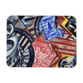 201.工場と橋 マグネット (横)