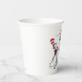 201.帽子の猫 |セウス博士の誕生日 紙コップ (正面)