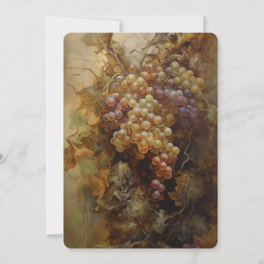 201.庭からのぶどう シーズンカード (正面)