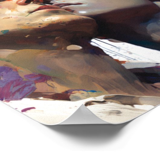 201.恋に落ちた人々 ポスター (角)