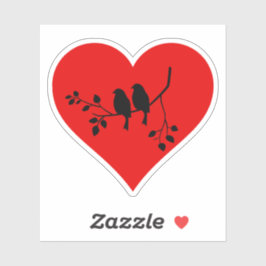 201.愛の鳥 シール