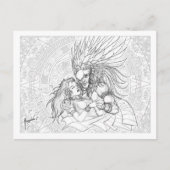 201.戦士とプリンセス ポストカード (正面)