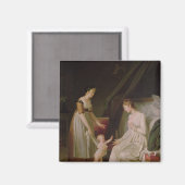 201.授乳している母親 マグネット (正面/裏面)