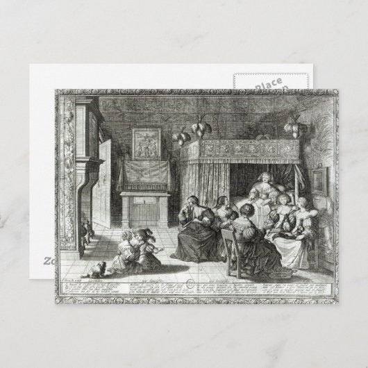 201.新しい母 ポストカード (正面/裏面)