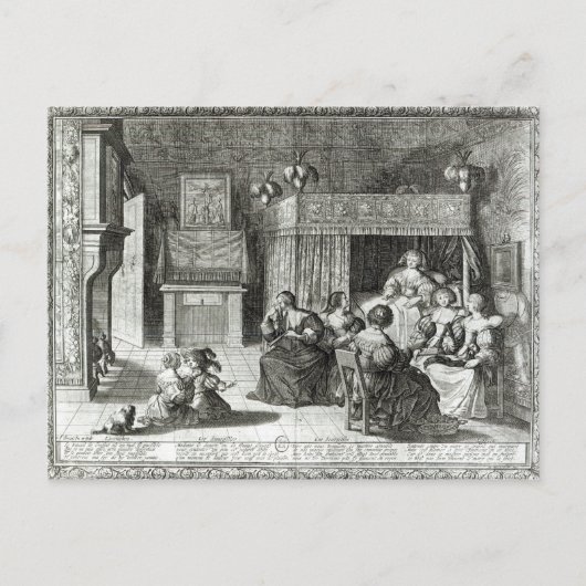 201.新しい母 ポストカード (正面)