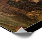 201.新郎新婦のテーブル ポスター (角)