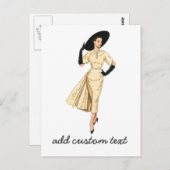 201.昼食をとる女性たち ポストカード (正面/裏面)