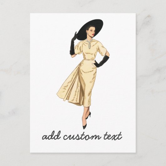 201.昼食をとる女性たち ポストカード (正面)