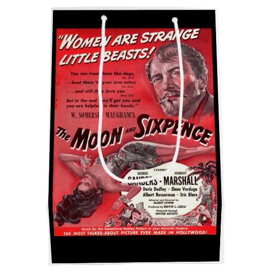 201.月と六ペンス ミディアムペーパーバッグ (裏面)