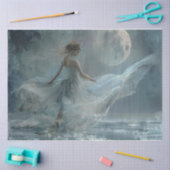 201.月と海 薄葉紙 (クラフト)