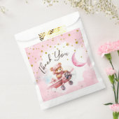 201.月 |ピンクガール2nd誕生日のお祝いバッグ フェイバーバッグ (封をした状態)