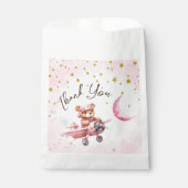 201.月 |ピンクガール2nd誕生日のお祝いバッグ フェイバーバッグ (正面)