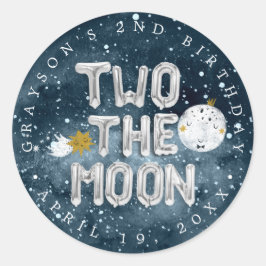 201.月 | 2nd誕生日パーティーのお気に入り ラウンドシール