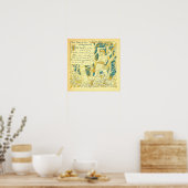 201.木々と木こりのウォルタークレーン ポスター (キッチン)