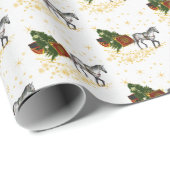 201.木馬とソリを持ち帰る ラッピングペーパー (ロールコーナー)