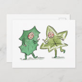 201.柊と蔦 ポストカード (正面/裏面)