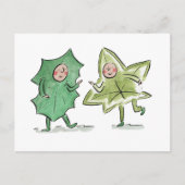 201.柊と蔦 ポストカード (正面)