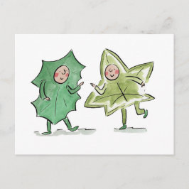 201.柊と蔦 ポストカード