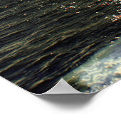 201.柱と水車 ポスター (角)