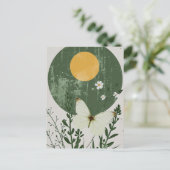 201.森の中の蝶 ポストカード (スタンド正面)