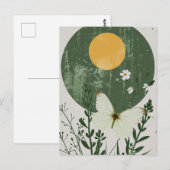 201.森の中の蝶 ポストカード (正面/裏面)