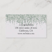 201.植物 名刺 (裏面)