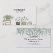 201.植物 名刺 (正面/裏面)