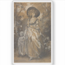 201.歩くと一緒に庭に出る女性