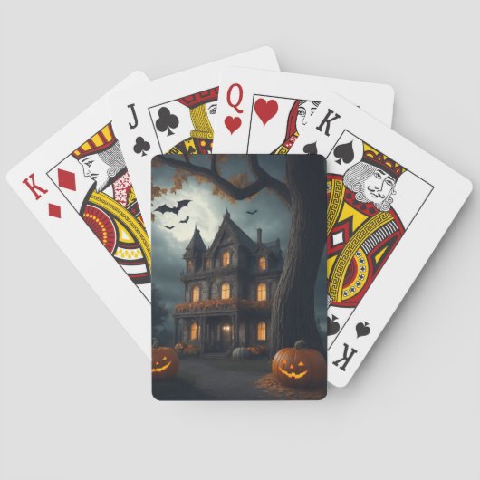 201.死んだ人の木の横の家 トランプ (裏面)