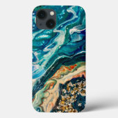 201.氷と魚の抽象芸術 Case-Mate iPhoneケース (裏面)