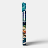 201.氷と魚の抽象芸術 Case-Mate iPhoneケース (裏面 / 左)