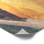 201.泳ぐか二人の母親とその子供たち ポスター (角)