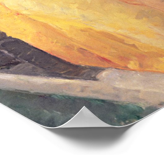 201.泳ぐか二人の母親とその子供たち ポスター (角)