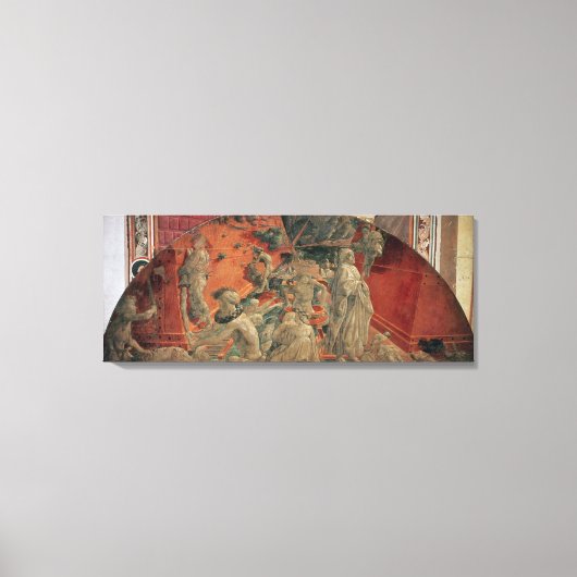 201.洪水と水の沈下 キャンバスプリント (正面)