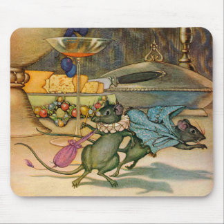 201.町のネズミと田舎のネズミ マウスパッド