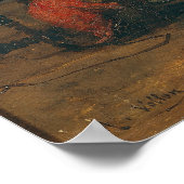 201.画家のサル ポスター (角)