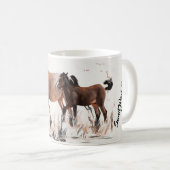 201.癒し コーヒーマグカップ (正面右)