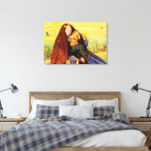 201.盲目の少女 キャンバスプリント (インサイチュ (寝室))