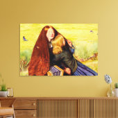 201.盲目の少女 キャンバスプリント (インサイチュ (リビング))