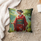 201.着物の道 クッション (ブランケット)