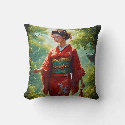 201.着物の道 クッション (正面)